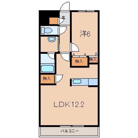 アビタシオンみなみの物件間取画像